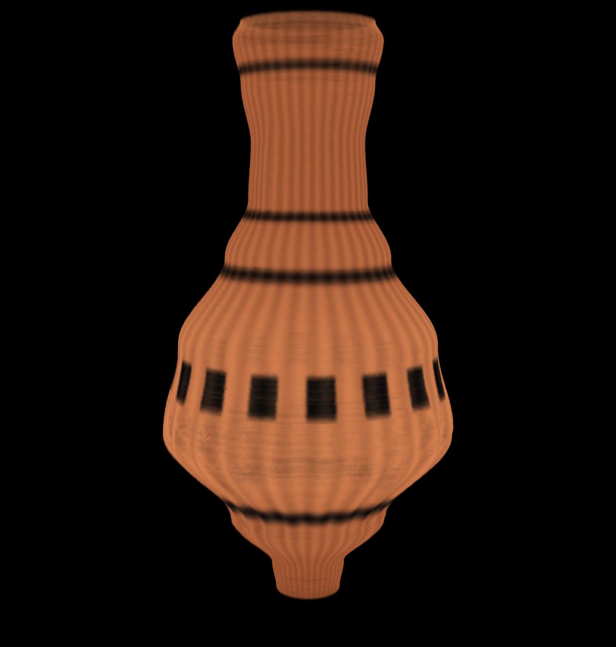 Raw Gaussian splat render