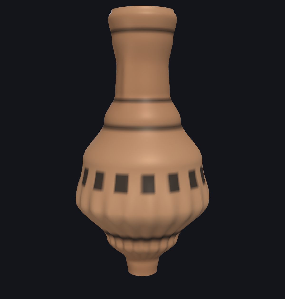 Fully textured render
